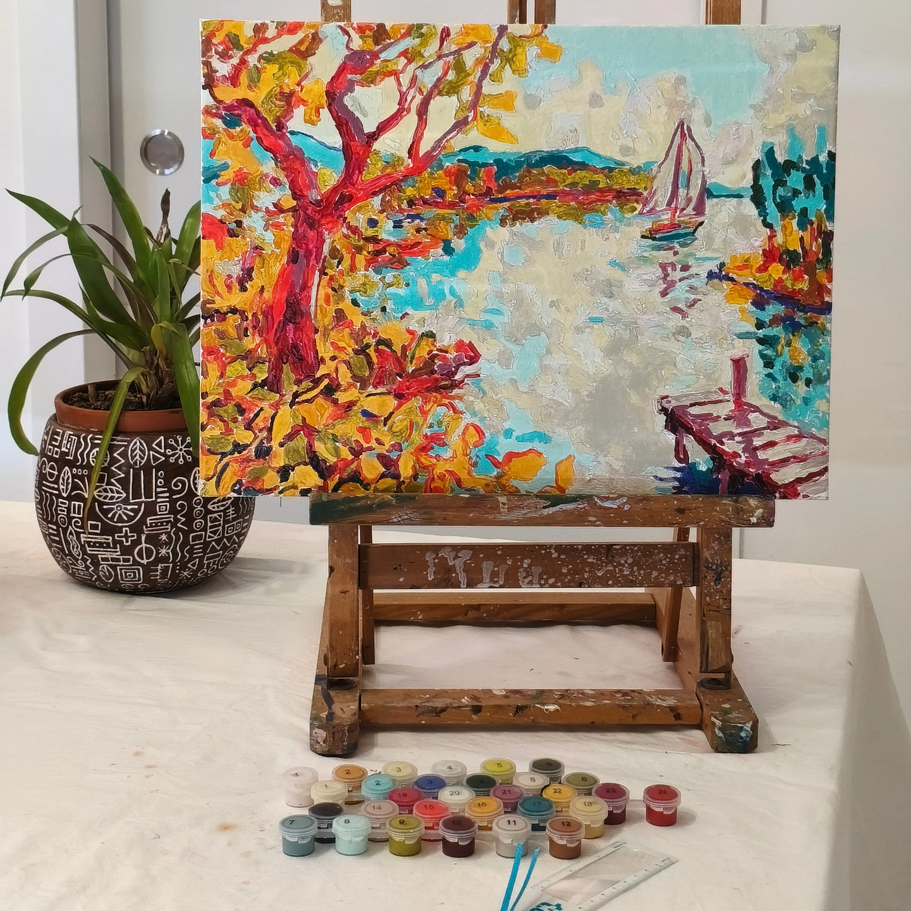 All Fine - Paint By Numbers Kit - Image 4