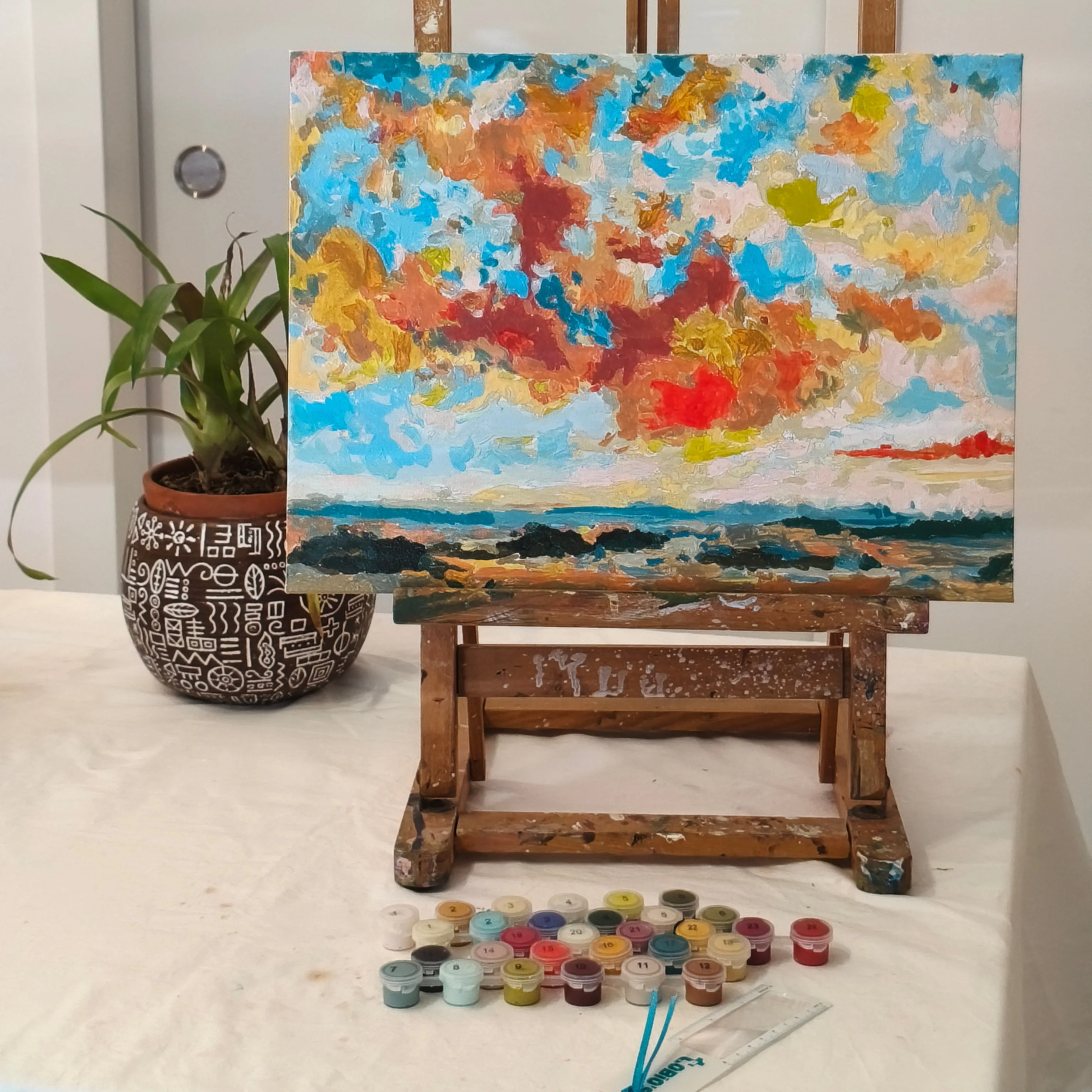Open Sky - Paint By Numbers Kit - Image 4