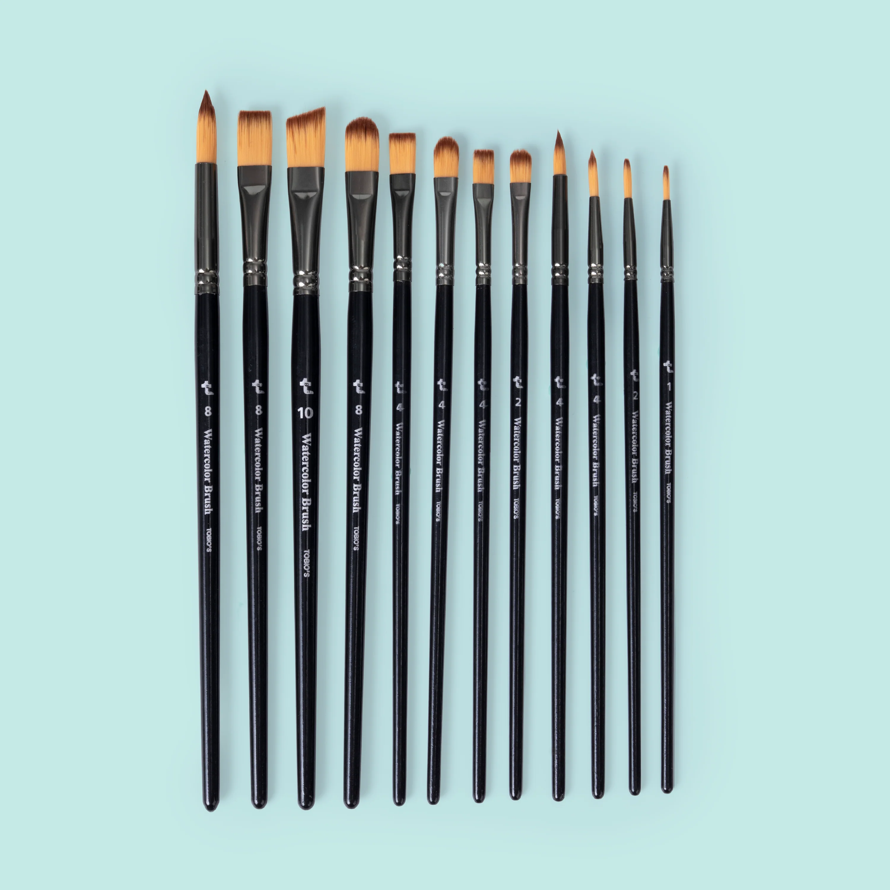 Tobio’s Artist Brush Set (12 Pcs)